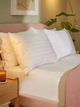 Роскошная стандартная подушка из гусиного пера и пуха John Lewis, средний размер