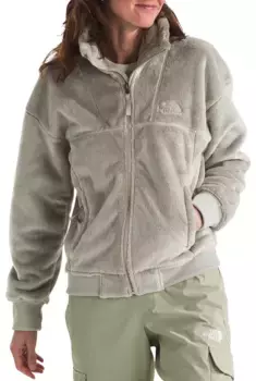Роскошная женская куртка на молнии The North Face Osito, цвет Clay Grey