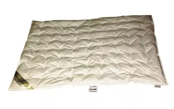 Роскошное детское летнее пуховое одеяло Hofmann 100х135 см 100% белый богемный цвет. вниз Betten Hofmann