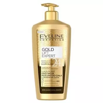 Роскошное молочко с частицами золота, 350 мл Eveline Cosmetics, 24k Gold