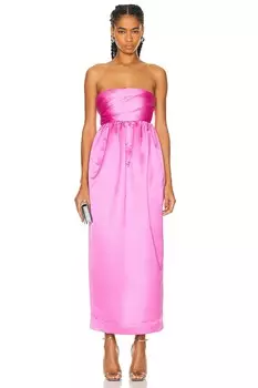 Роскошное платье Loveshackfancy, пурпурный