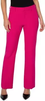 Роскошные эластичные брюки Kelsey Flare длиной 31 дюйм Liverpool Los Angeles, цвет Pink Topaz