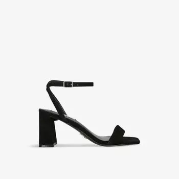 Роскошные босоножки из искусственной кожи на блочном каблуке Steve Madden, черный
