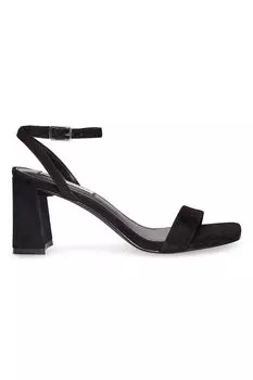 Роскошные босоножки на массивном каблуке Steve Madden, черный