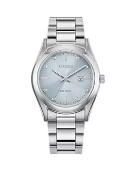 Роскошные часы Eco-Drive Sport, 33 мм Citizen, цвет Blue