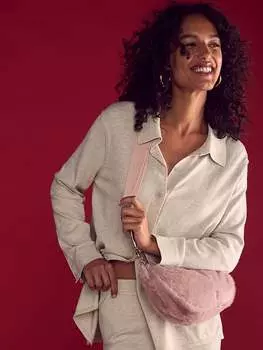 Роскошные кремовые трикотажные брюки для дома Victoria'S Secret, мультиколор