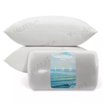 Роскошные вязаные подушки Nautica Standard/Queen, 2 шт., цвет Beach Linen