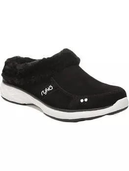 Роскошные женские замшевые кроссовки Slip On Casual и Fashion Ryka, черный