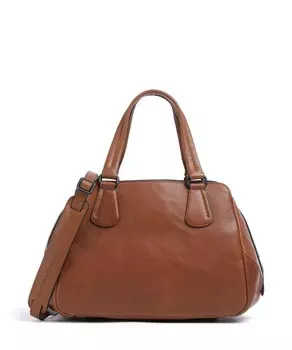 Роскошный бабушкин клуб mrs. арахисовая хрупкая сумочка из мелкозернистой яловой кожи Aunts & Uncles, коричневый