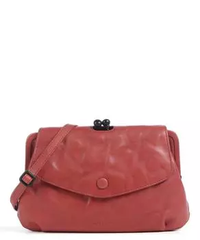 Роскошный бабушкин клуб Mrs. сумка через плечо Madeleine из мелкозернистой яловой кожи Aunts & Uncles, красный