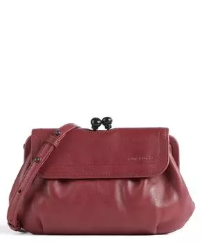 Роскошный бабушкин клуб Mrs. сумка через плечо Whoopie Pie из мелкозернистой яловой кожи Aunts & Uncles, красный