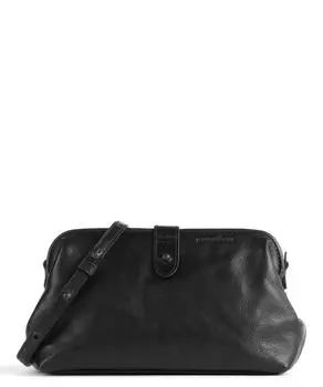 Роскошный бабушкин клуб Mrs. сумка на плечо эклер из зерненой яловой кожи Aunts & Uncles, черный