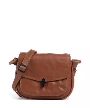 Роскошный бабушкин клуб mrs. сумка на плечо безе из мелкозернистой яловой кожи Aunts & Uncles, коричневый