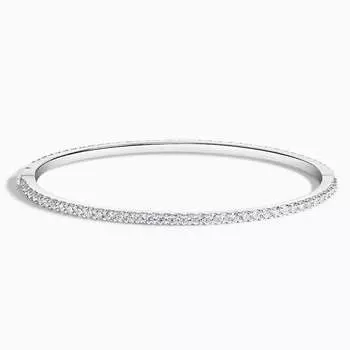 Роскошный браслет Whisper Lab Diamond Eternity Brilliant Earth