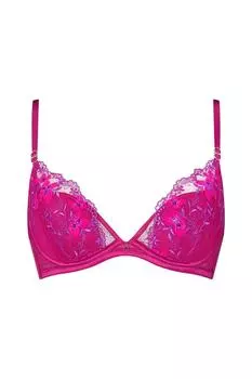 Роскошный бюстгальтер с глубоким вырезом и мягкими подкладками Ann Summers, розовый