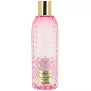 Роскошный гель для душа, 300 мл Vivian Gray Gemstone white musk&ananas
