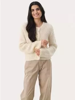 Роскошный кардиган из шерсти пиретт Part Two, цвет Birch