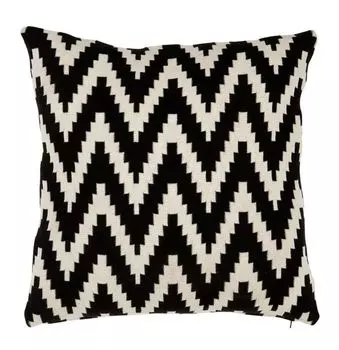 Роскошный комплект подушек Casa Padrino из 2 50 x В. 50 см, черный/бежевый - аксессуары для гостиной