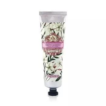 Роскошный крем для тела Aaa Floral Белый жасмин, обогащенный маслом ши, 130 мл, 4,4 жидких унции, Aaa De Aromas Artesanales De