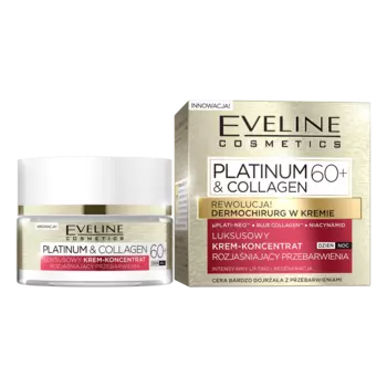 Роскошный крем-концентрат Eveline Cosmetics Platinum & Collagen, 50 мл