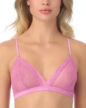 Роскошный кружевной бюстгальтер-бралетт On Gossamer, розовый