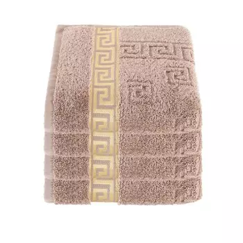 Роскошный набор бамбуковых полотенец для сауны, 70x200 см, мягкие и впитывающие, экологически чистые - галька / 2 шт. Arle-Living, бежевый