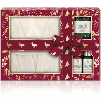 Роскошный подарочный набор халатов The Fuzzy Duck Winter Wonderland — подходит для веганов, Baylis & Harding