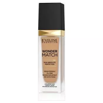 Роскошный тональный крем для лица, № 40 Песок Eveline Cosmetics, Wonder Match