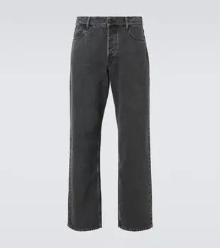 Росс джинсы с широкими штанинами The Row, Faded Black