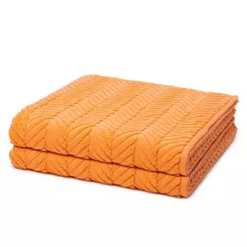 Ross Sensual Skin 2 комплекта банных полотенец из махровой ткани, обработанных маслом алоэ вера, без химических добавок, с высокой впитывающей способностью и особенно простыми в уходе.