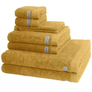 Ross Symphony 2 х стирки - 2 х гостей - 2 х душа - 2 х полотенца - в комплекте Современная молодая махровая серия, высокая впитываемость и ощущение пушистости, экологически чистое производство, желтый