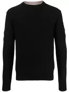 Rossignol crew-neck merino wool jumper, черный
