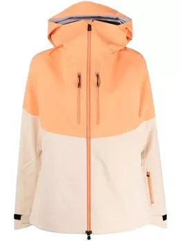 Rossignol двухцветная куртка Rallybird с капюшоном, оранжевый