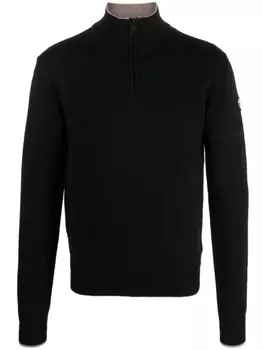 Rossignol джемпер из шерсти мериноса на молнии, черный