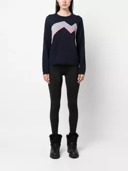 Rossignol джемпер Mountain вязки интарсия, синий