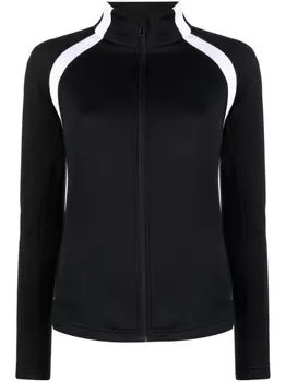 Rossignol logo-patch panelled sweatshirt, черный