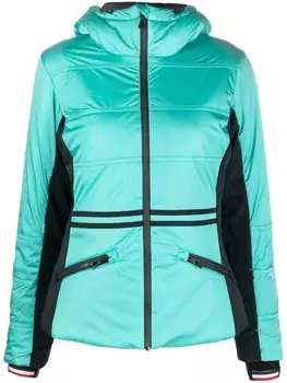 Rossignol лыжная куртка ROC с капюшоном, зеленый