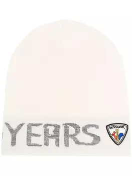 Rossignol шапка бини с нашивкой-логотипом, белый