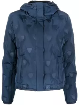 Rossignol стеганая куртка с капюшоном, синий