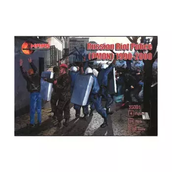 Российский ОМОН - ОМОН (1990-200), Historical Miniatures (1:35) (Mars Figures)