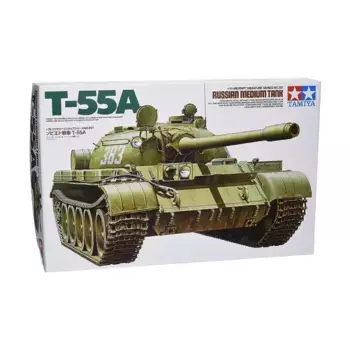 Российский средний танк Т-55А, WWII Tank Models - 1/35 Scale