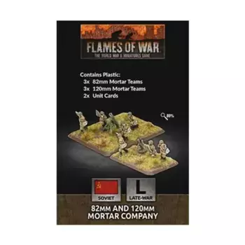 Рота 82-мм и 120-мм минометов, Flames of War - WWII - Soviet - Infantry (4th Edition)