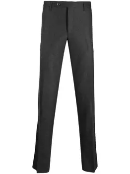 Rota sim-fit tailored wool trousers, серый