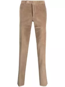 Rota узкие брюки со складками, коричневый