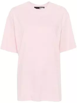 ROTATE BIRGER CHRISTENSEN футболка с вышитым логотипом, розовый