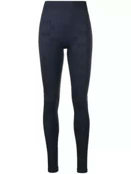 ROTATE BIRGER CHRISTENSEN легинсы с завышенной талией, синий