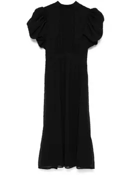 ROTATE BIRGER CHRISTENSEN платье миди Dawnana, черный