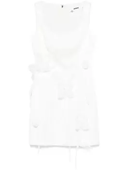 ROTATE BIRGER CHRISTENSEN платье мини 3D Lily, белый