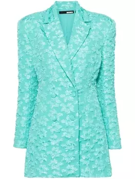 ROTATE двубортный блейзер, зеленый