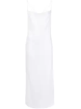 ROTATE платье-комбинация с пайетками, белый